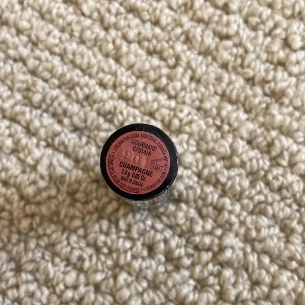 NEW Lise Watier Lipstick in Champagne Matte Finish Mini Size 0.05 oz NIB SEALED